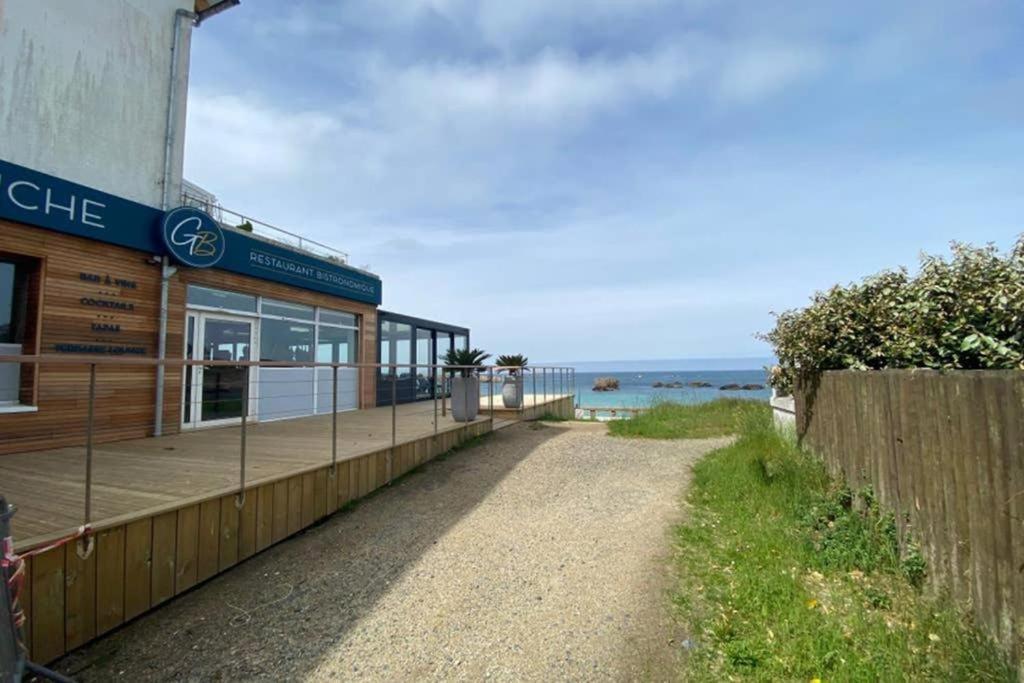 Ferienwohnung Appt Les Pieds Dans L'Eau Trégastel Exterior foto