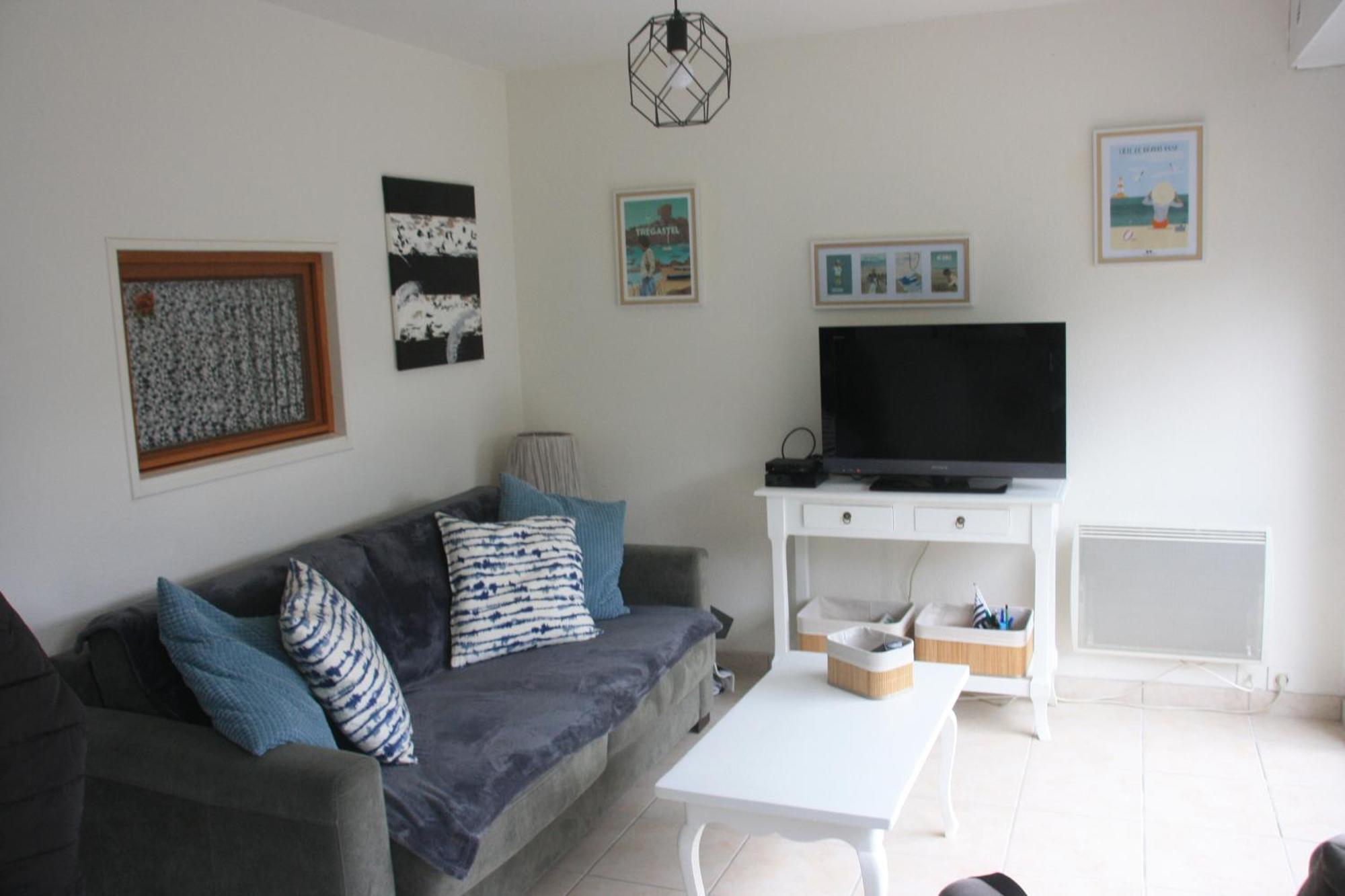 Ferienwohnung Appt Les Pieds Dans L'Eau Trégastel Exterior foto
